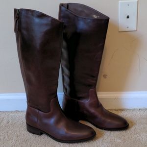 Cole Haan Brown Leather Boots